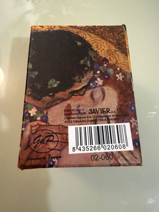 Cajita decorativa El Beso Klimt