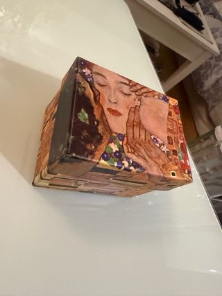 Cajita decorativa El Beso Klimt