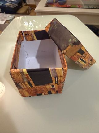 Cajita decorativa El Beso Klimt