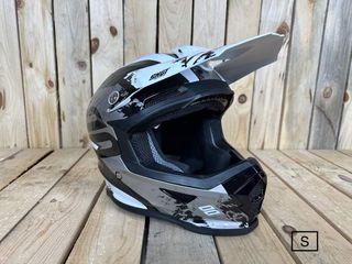 SHOT KID T-S SHADOW BLACK/WHITE