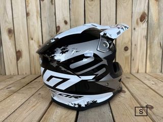 SHOT KID T-S SHADOW BLACK/WHITE