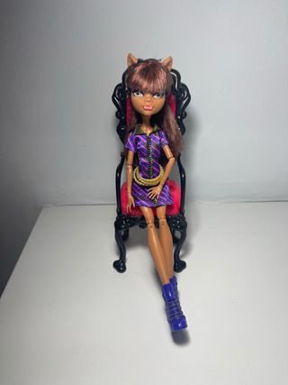 Monster High Coffin Bean Playset y Clawdeen Wolf