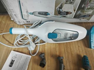 BLACK+DECKER Mopa de vapor multifunción de bajo