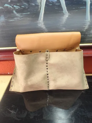 Bolsa de herramientas de cuero