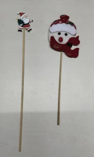 Figuras Navideñas Madera. Para poner en macetero