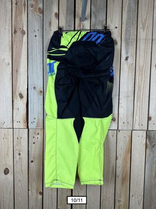 PANTALON T-10/11 AÑOS SHOT KID VENTURY CYAN NEON