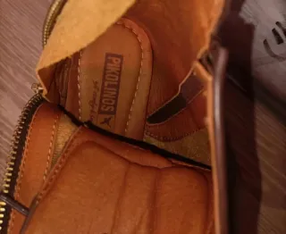 Botines Pikolinos Marrones con Cordones