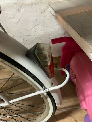 Bicicleta de paseo con sillas para niñ@s