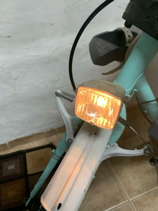 Bicicleta de paseo con sillas para niñ@s