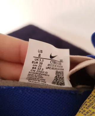 Nike Zoom Talla 40 Azul Rosa