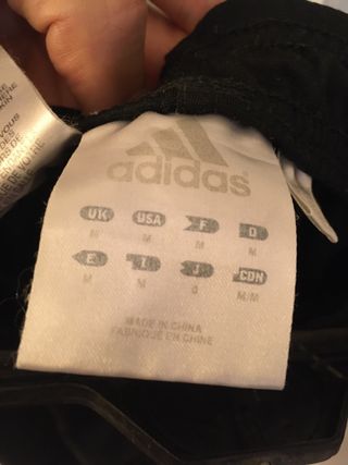 Pantalón Adidas Negro talla M Sport - Chandal