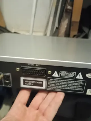 Reproductor DVD Plata