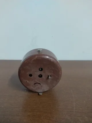 Antiguo Reloj Despertador Marrón