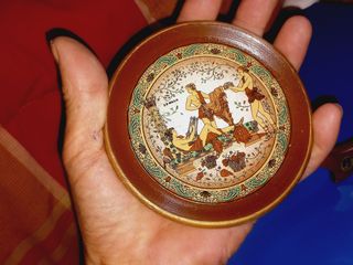 Prato Decorativo Grego