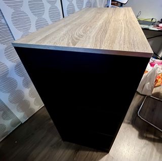 Barra de cocina madera y metal