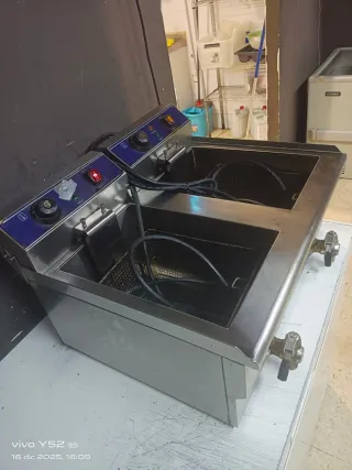 Freidora Industrial Doble