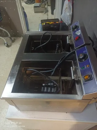 Freidora Industrial Doble