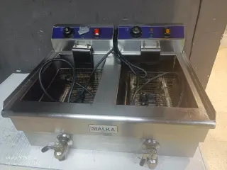 Freidora Industrial Doble