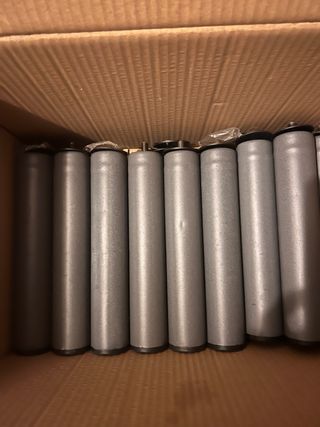 Patas somier plateadas 26 cm