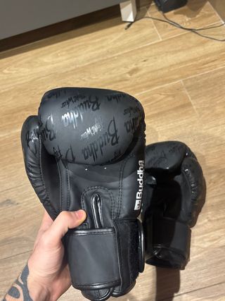 Guantes de Boxeo Buddha 14oz Negros