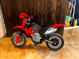 Moto a batería Feber Roja