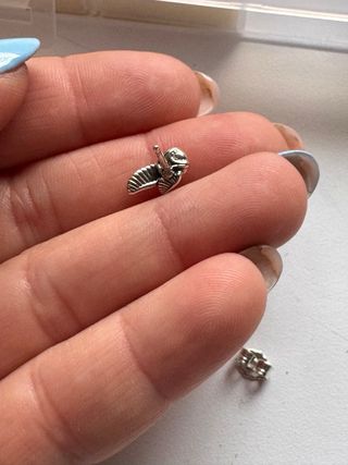 Pendientes Snitch Plata