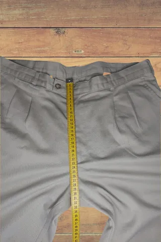 Pantaloni Farah uomo beige con pieghe