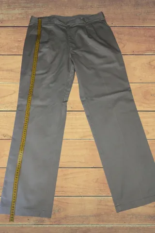 Pantaloni Farah uomo beige con pieghe