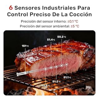 NUEVO! Termómetro Carne X Pro Bluetooth WiFi