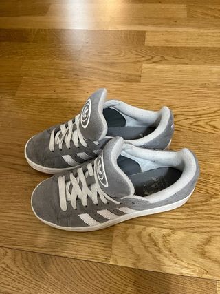 Zapatillas Adidas Campus Grises Talla 38