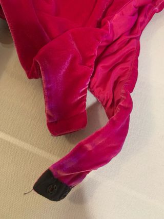 Body terciopelo Zara rosa