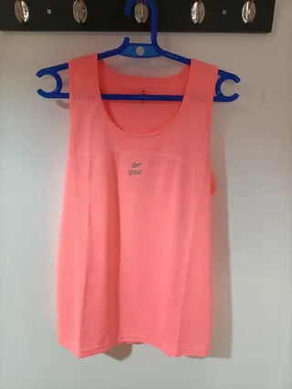 Camiseta deportiva Ipso salmón