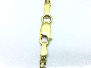 E1165661-0 Cadena Oro 18K Con Circonita 25Cm