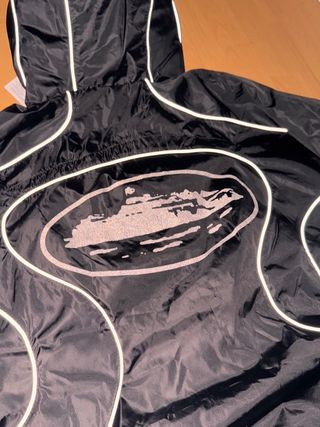 Traje Corteiz Negro Reflectante