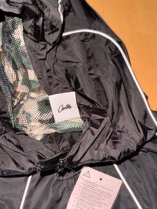 Traje Corteiz Negro Reflectante