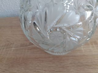 Bombonera de cristal tallado