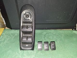 Mandos de la ventanillas y