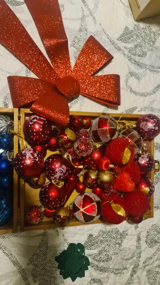 Bolas de Navidad Rojas