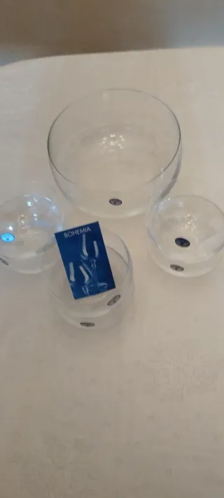 Set 6 Bicchieri in Cristallo Bohemia