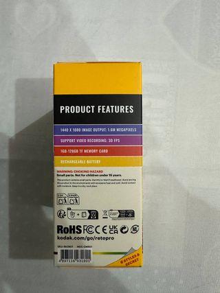 Kodak Charmera Keychain Digital Camera 1987