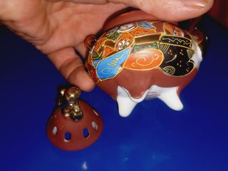 Queimador de incenso Satsuma Moriage