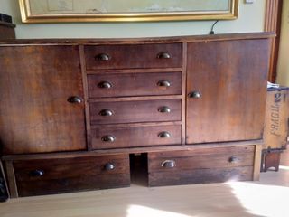 Mobile stipo vintage industriale in legno