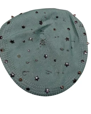 Boina Kangol Rework Verde Tachuelas