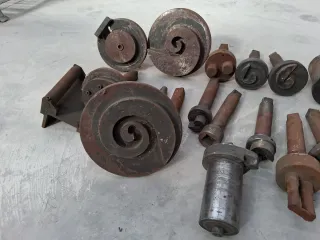 Torsionadora de barrotes + accesorios