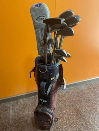 Bolsa de palos de golf (incluidos los palos)