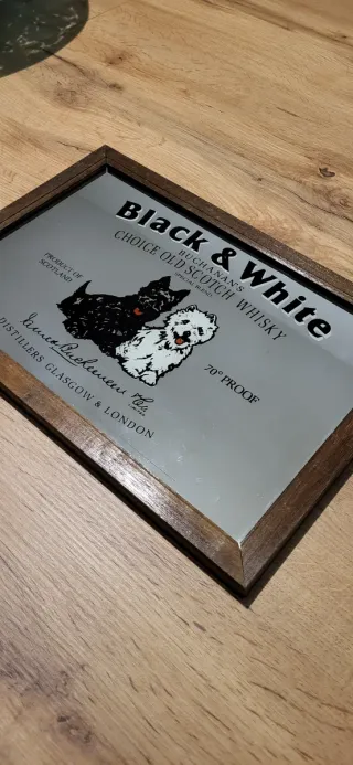 Specchio Black & White scotch Whisky