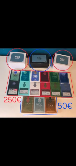 Barajas de cartas NOC Luxury Collection