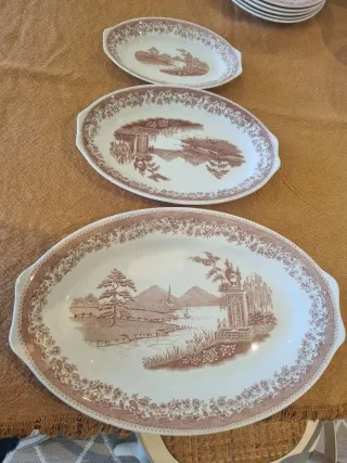 Piatti in porcellana Royal China Vigo Scena Paesaggio