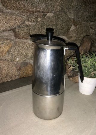 Caffettiera Alfa Tracanzan Acciaio Inox 18/10