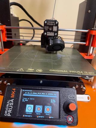 impresora 3d  Prusa mk 3.5S Pantalla tactil etc..